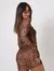 vestido safari manga longa - loja online