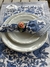 Kit Porta Guardanapo - Azul Marinho e Flor (2 unidades) na internet