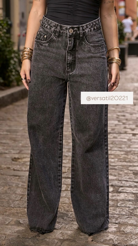 CALÇA WIDE LEG - PRETA - comprar online