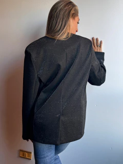 Blazer Oversize Lurex - tienda online