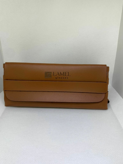 PORTA ÓCULOS | Courino Luxo - Marrom