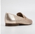 Mocassim Ouro Ligth Perfuros Couro