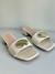 Tamanco Salto Bloco OFF WHITE - comprar online