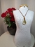 Colar Folha de Arruda Gota - comprar online