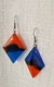 Brinco Vermelho e Azul - Losango na internet