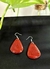 Brinco Vermelho com Brilho