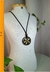 Colar Flor Amarela - Preto - comprar online