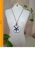 Colar Flor Azul - comprar online