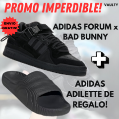 2x1 en Adidas Forum x Bad Bunny + Ojotas Adilette REGALO!