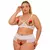 Conjunto Sensual Plus Size Mirna Tule Tallyta - loja online