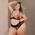 Conjunto Sensual Plus Size Mirna Tule Tallyta