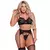 Conjunto Sensual Atrevida Cinta Liga Tallyta - Libido Proibido