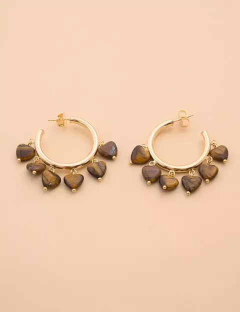 Argola Tartaruga Corações Naty