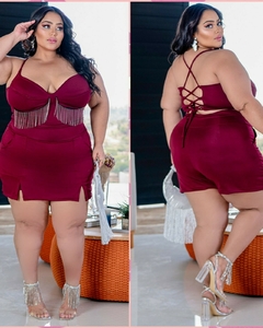 Conjunto com franja