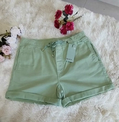 Shorts Jogger Meia Coxa Verde Pistache
