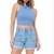 Shorts Mom Bolso Frente
