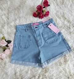 Shorts Mom Bolso Frente - loja online