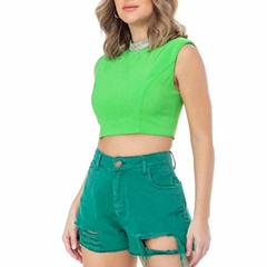 Shorts Mom Curto