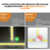 Kit 5 Conector Emenda T Ledgo Para Fita Led Cob 2 Vias Monocor 10mm - loja online
