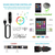 Fita Led Rgb 5050 Sensor De Som E Musica Blacklight Tv 3 Mts - comprar online