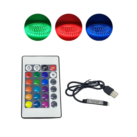 Controle Para Fita Led Rgb 5050 5-24v