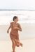 Vestido Celine Seda [Caramelo] - loja online