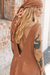 Vestido Celine Seda [Caramelo] na internet