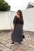 VESTIDO MIDI COM LASTEX BARBARA POÁ PRETO - loja online