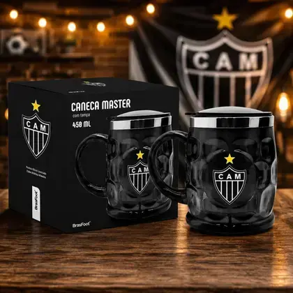 Caneca Master Termica Atlético Mineiro 450 ML Oficial