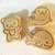 Kit com 4 Cortadores de Pão Infantil Sanduíche Divertido - loja online
