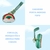 CHAVEIRO PORTA-MOEDA SILICONE FOFO ARCO-IRIS
