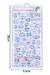 Cartela de Adesivos 3D Fofo Kawaii Decorativo Planner Caderno Agenda - loja online