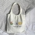 BOLSA DE OMBRO ECOBAG TECIDO ESTAMPA FLORES - comprar online