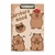 PRANCHETA DE MDF DESENHO CAPIVARA A4 32x22cm - comprar online