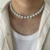 Collar Pearl Steel - Finici