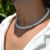 Perlas Doble Strass Silver - comprar online