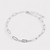 Pulsera Long Chain Acero Blanco