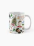 Taza Patrón de vacaciones navideñas de Kevin