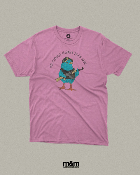 Playera Pollo de Colores