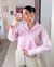 Camisa cropped Manu - Emy Store