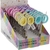Tesoura Para Unhas Linha Sweet Com Anéis em Silicone Marco Boni (Cores Sortidas)