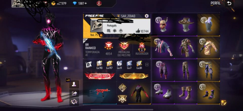 Conta Free Fire, mais detalhes na descrição