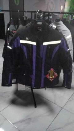 CHAMARRA DEPORTIVA R7 RACING S MORADO R7-246 TEXTIL P/DAMA
