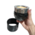 Mate con base de cuero y acero