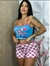 Pijama Tematico Feminino, Tamanhos P, M, e G.