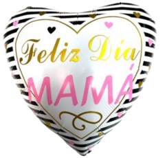 Globo Feliz Dia Mamá 45 cm