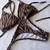 Bikini cebra marron - comprar online