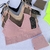 Conjunto deportivo top esconte en V