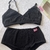 Conjunto negro Marey - comprar online