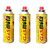 3 Cartuchos Gas Butano Liquido Anafe Cocinas Farol Soplete
